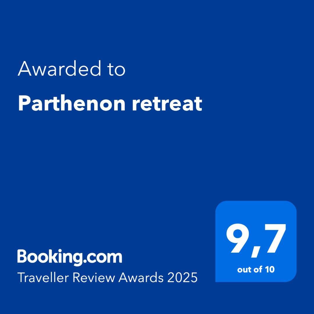 Parthenon Retreat Daire Atina Dış mekan fotoğraf